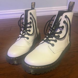 White Luana Dr Martens Boots